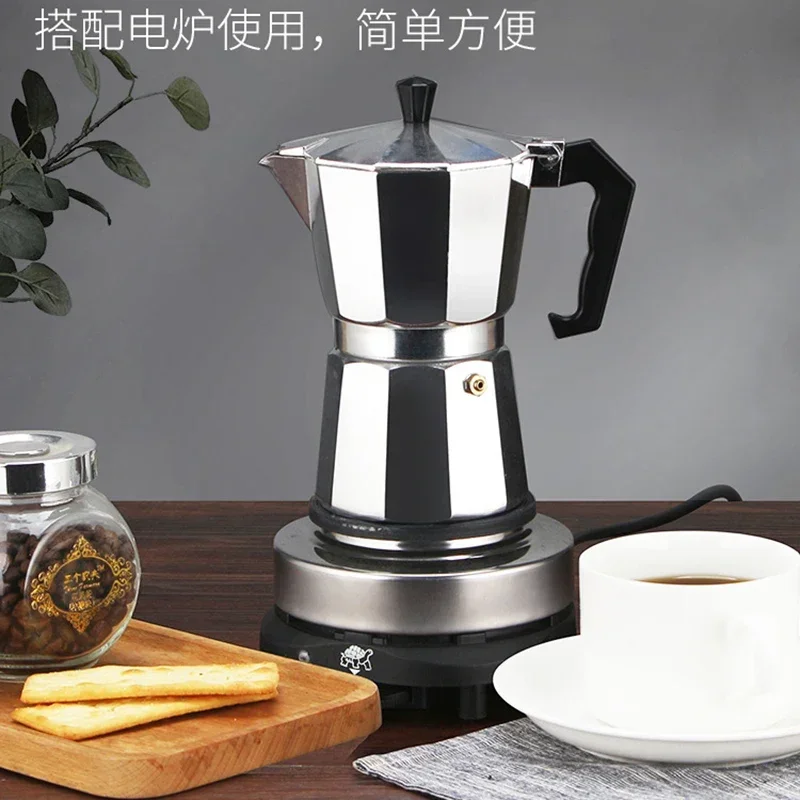 Coffee Equipment Wholesale - Aluminum Moka Pot Suitable for Electric