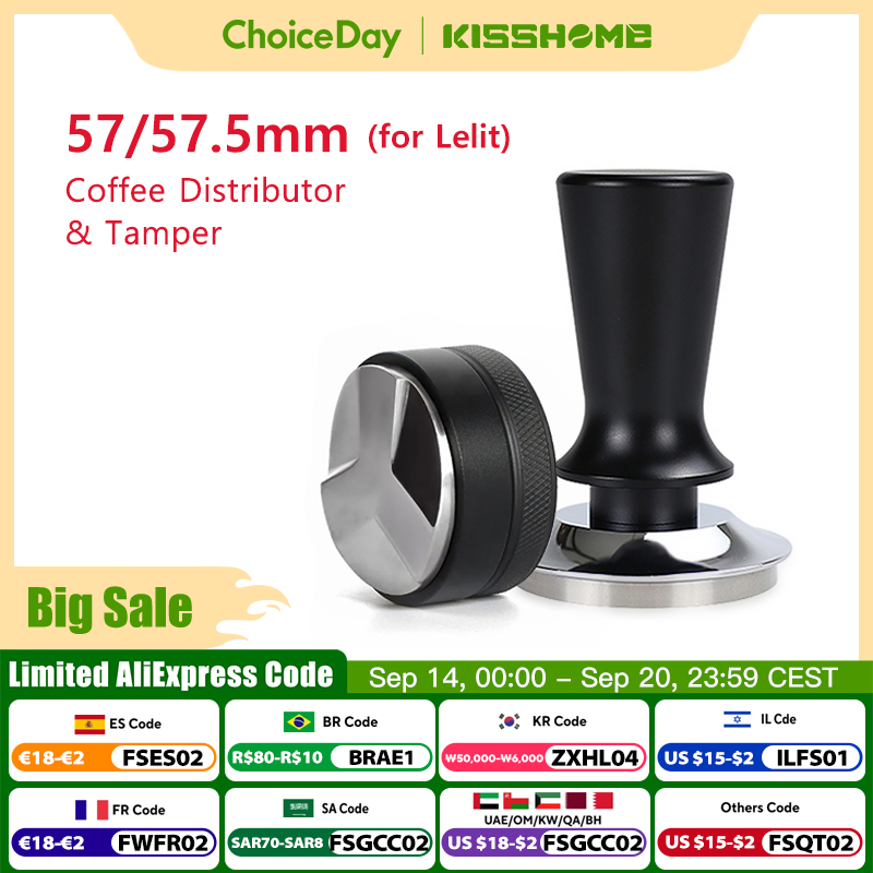 Espresso Tamper Set - Coffee Tamper 57mm 57.5mm Constant Pressure
