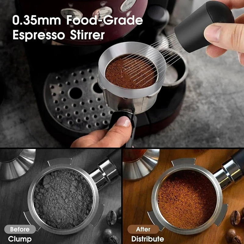 5Pcs Espresso Accessories Kit  - đánh giá và giá Espresso Tamper Set