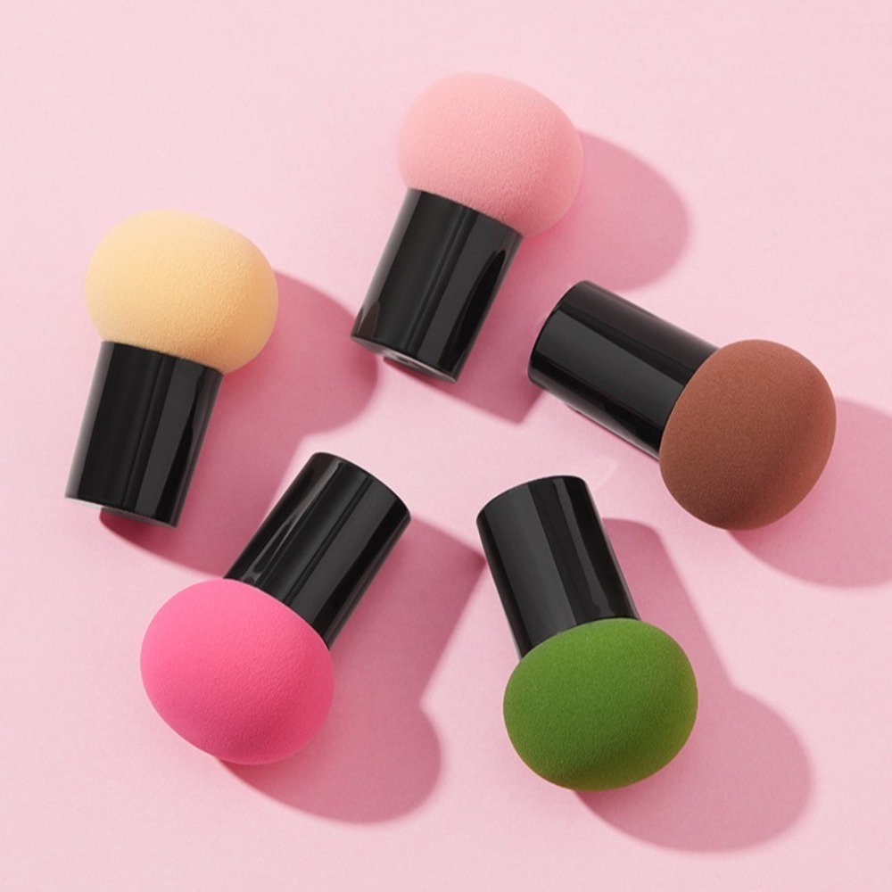 New Mushroom Head Makeup Spong - đánh giá và giá Group Head Brush