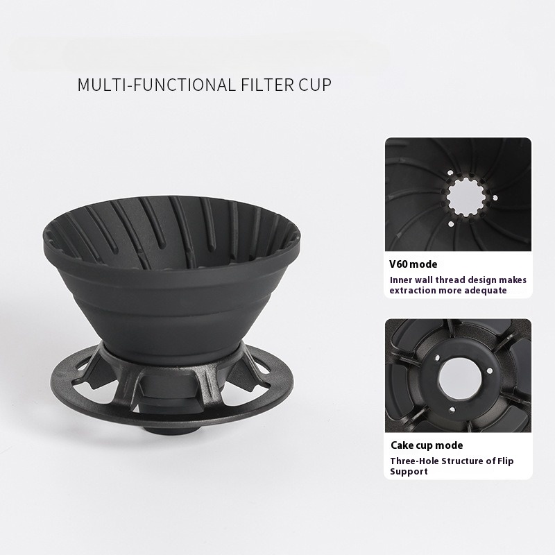 Portable Folding Silicone Coff - đánh giá và giá Coffee Equipment V60