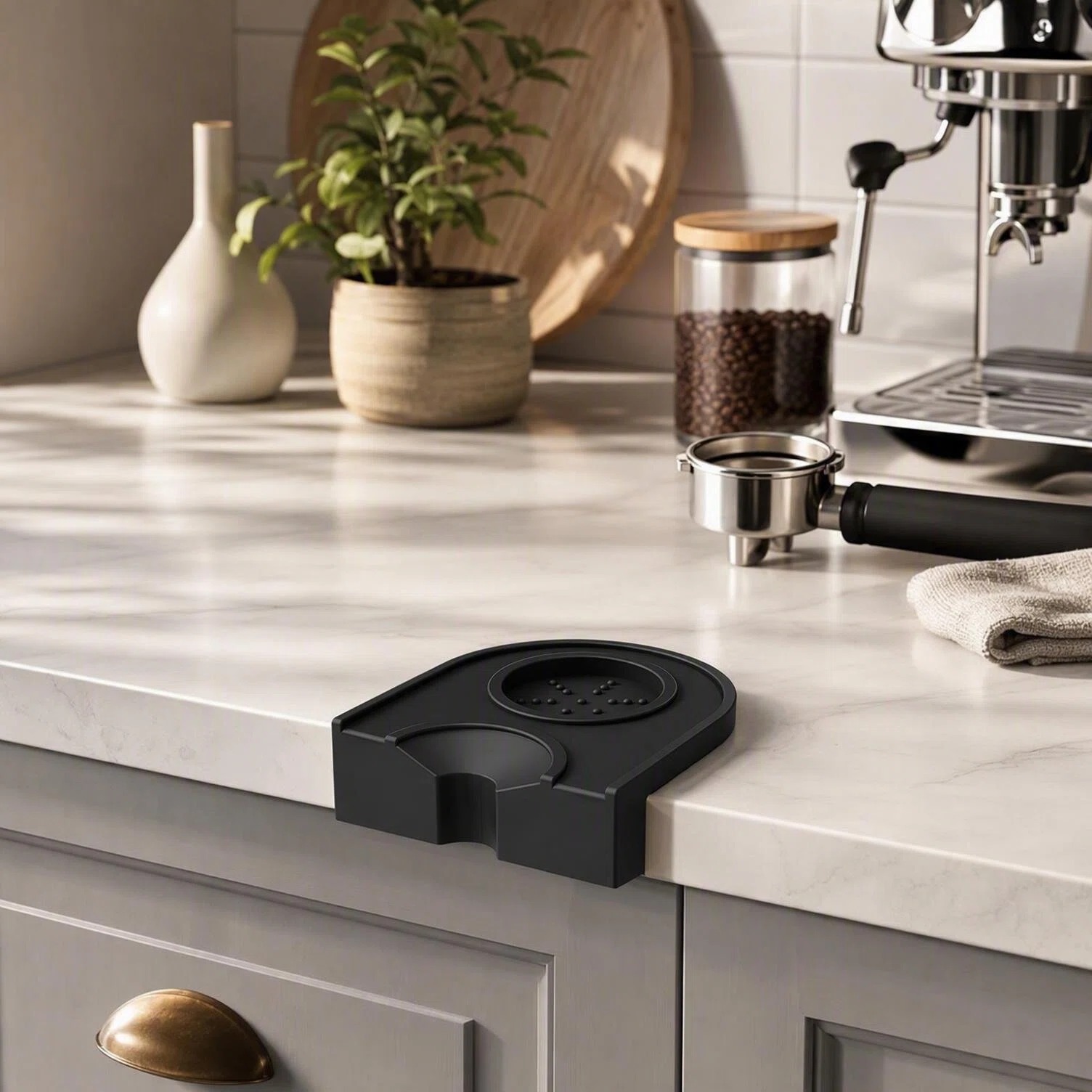 Coffee Tamper Mat Silicone Sma - đánh giá và giá Espresso Tamper Set