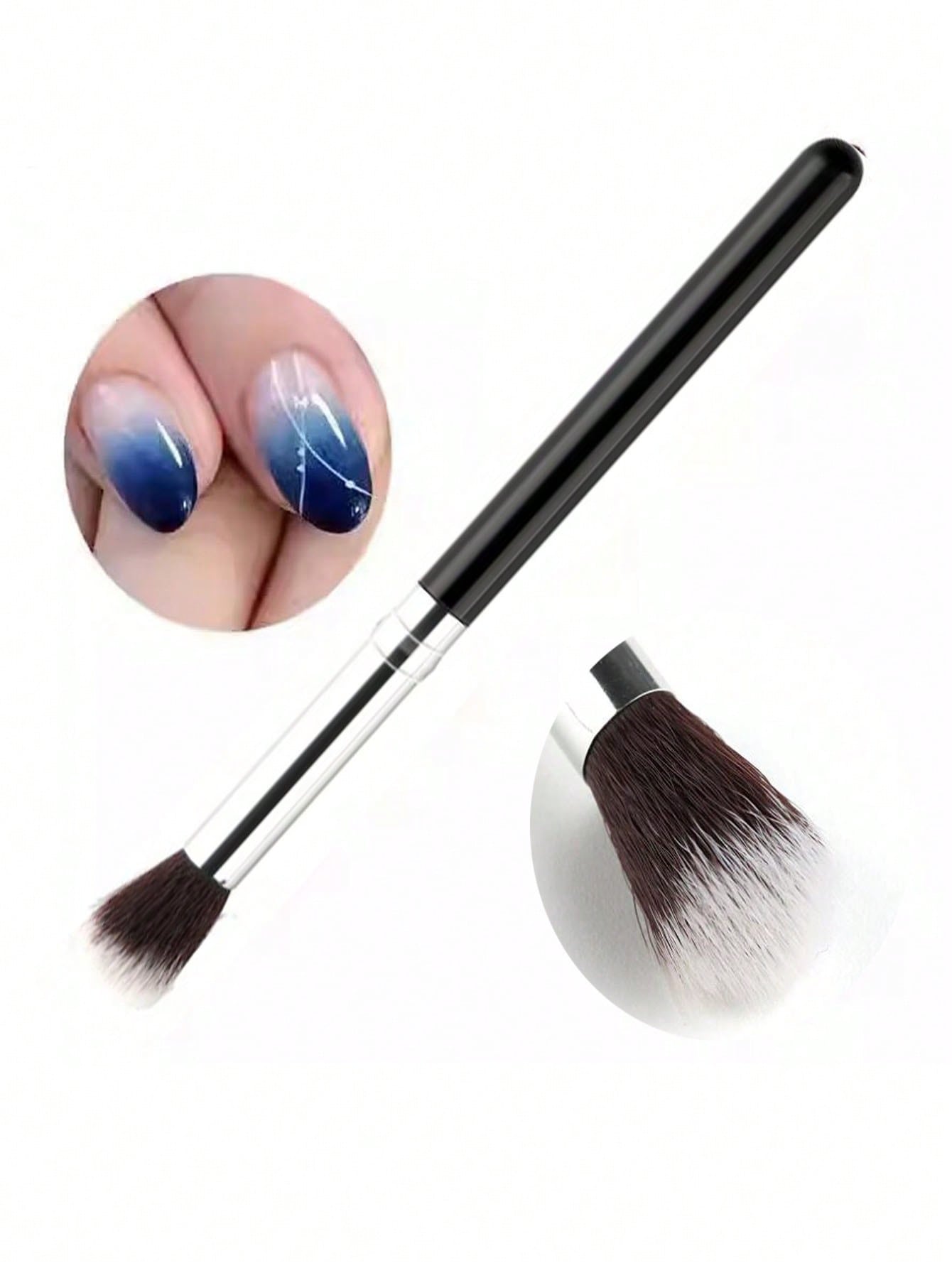 2Pcs Ombre Nail Art Brush Set  - đánh giá và giá Group Head Brush