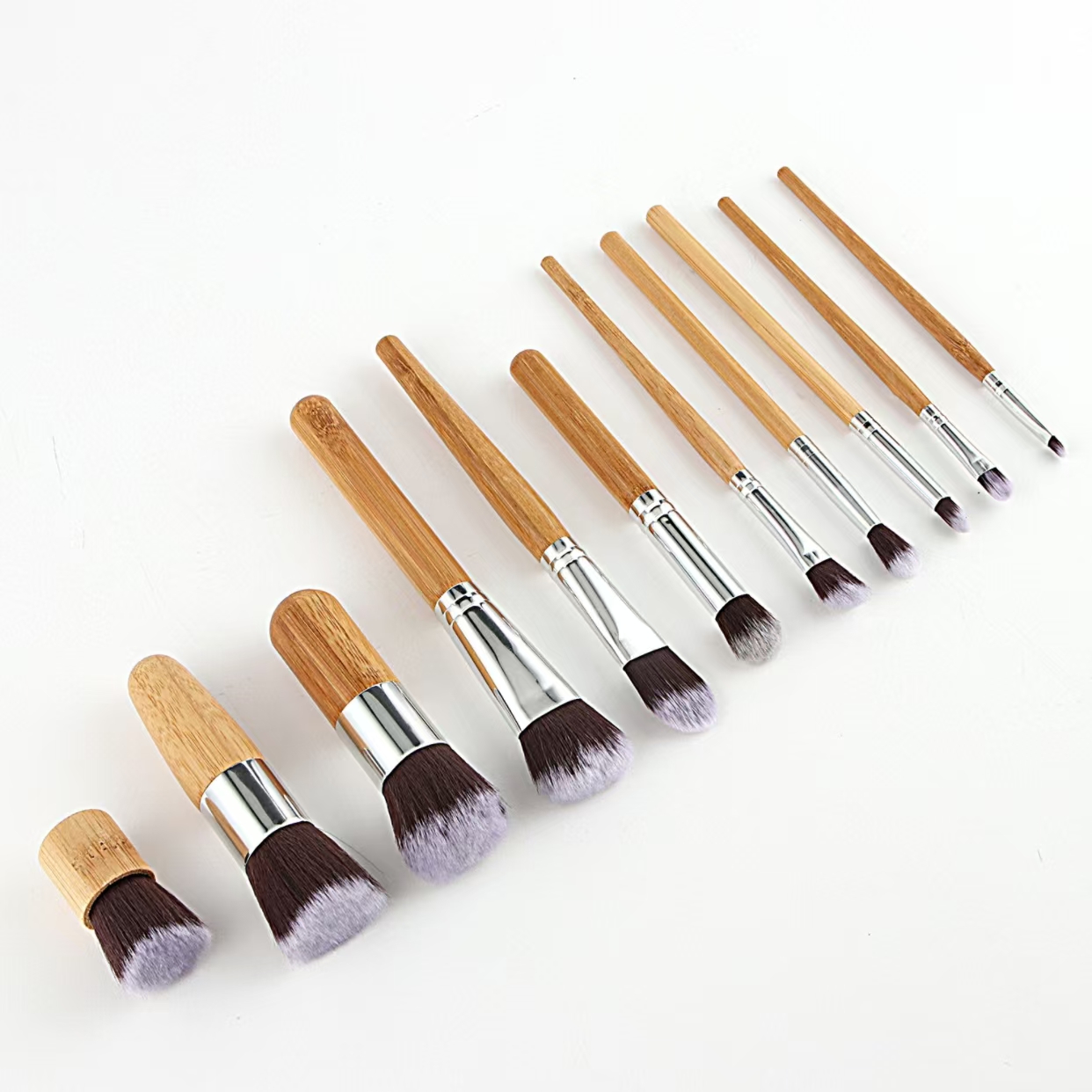 11pcs Natural Bamboo Handle Ma - đánh giá và giá Group Head Brush
