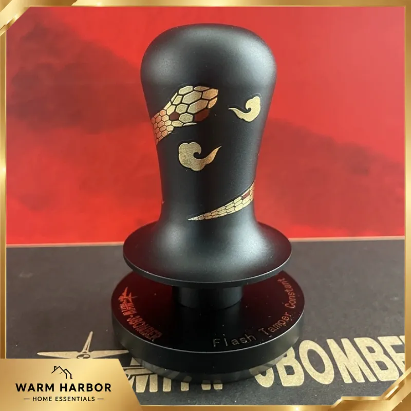 MHW-3BOMBER Spirit Snake Serie - đánh giá và giá Espresso Tamper Set
