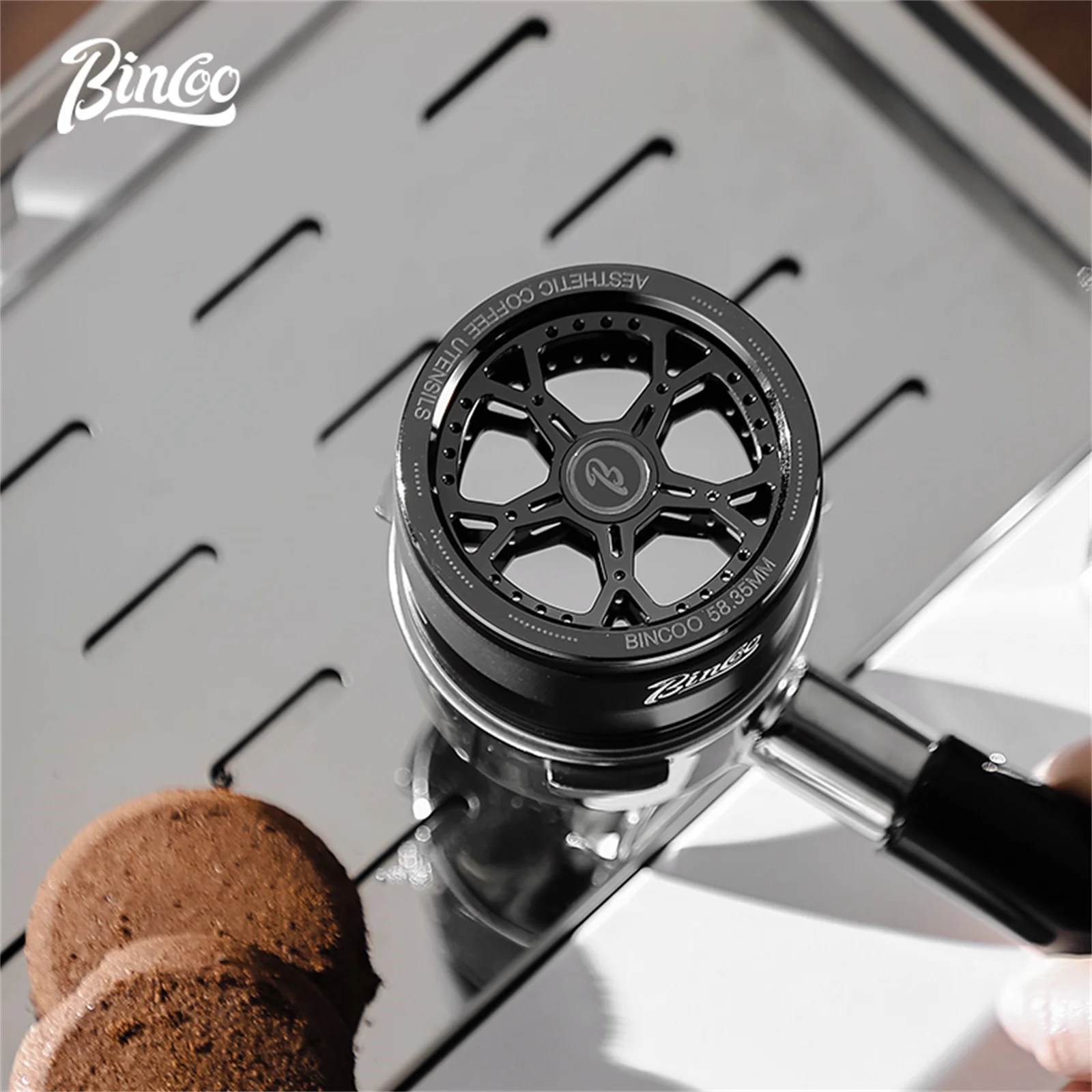Bincoo 58mm Portafilter Levele - đánh giá và giá Espresso Tamper Set