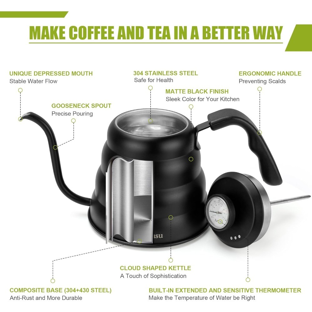 Stainless Steel Pour Over Coff - đánh giá và giá Coffee Quality Control