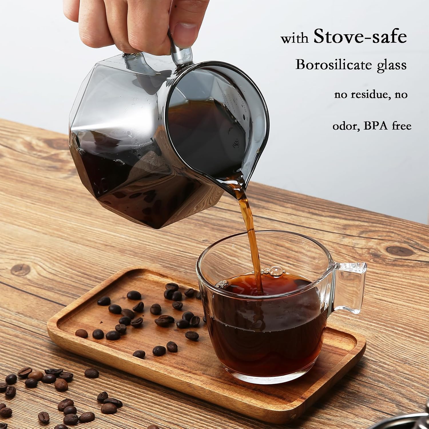 Magpie Glass Coffee Pot For V6 - đánh giá và giá Coffee Equipment V60