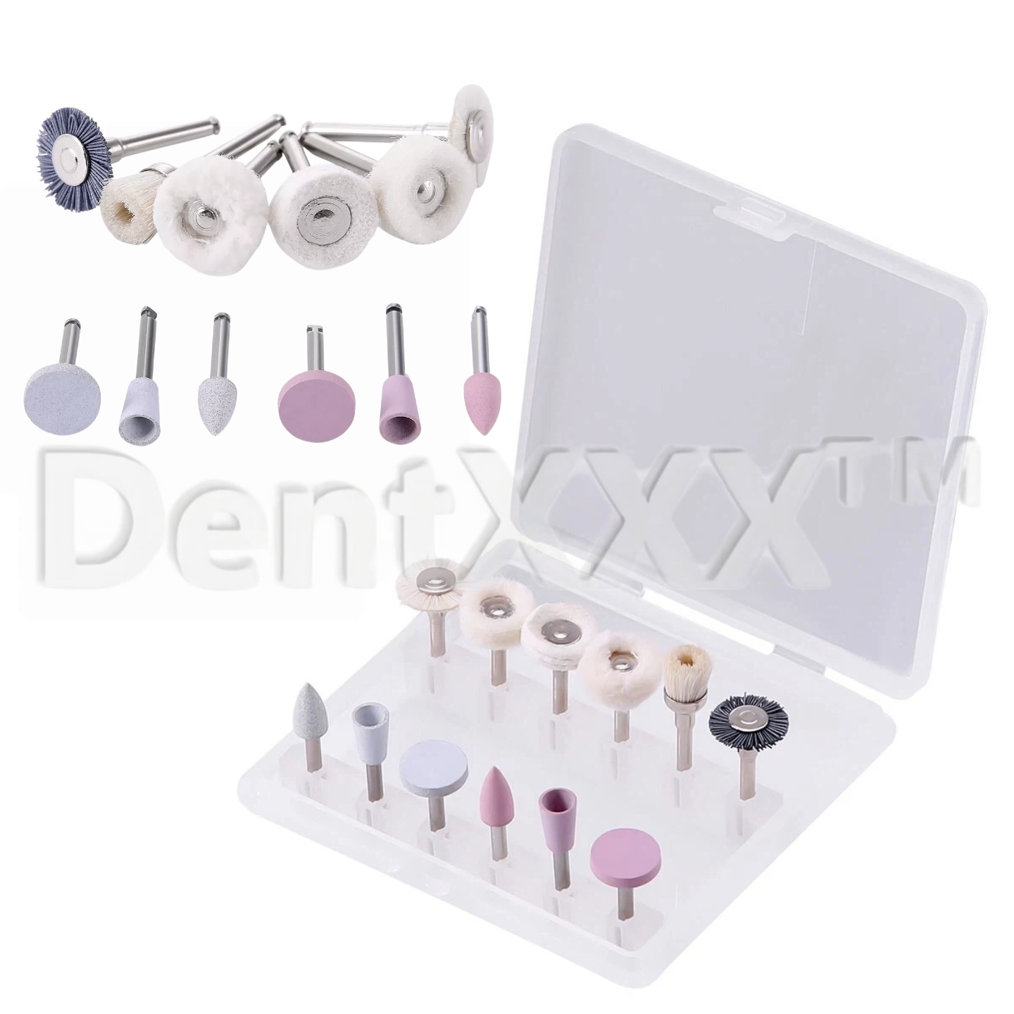 12Pcs Composite Polishing Kit, - đánh giá và giá Group Head Brush