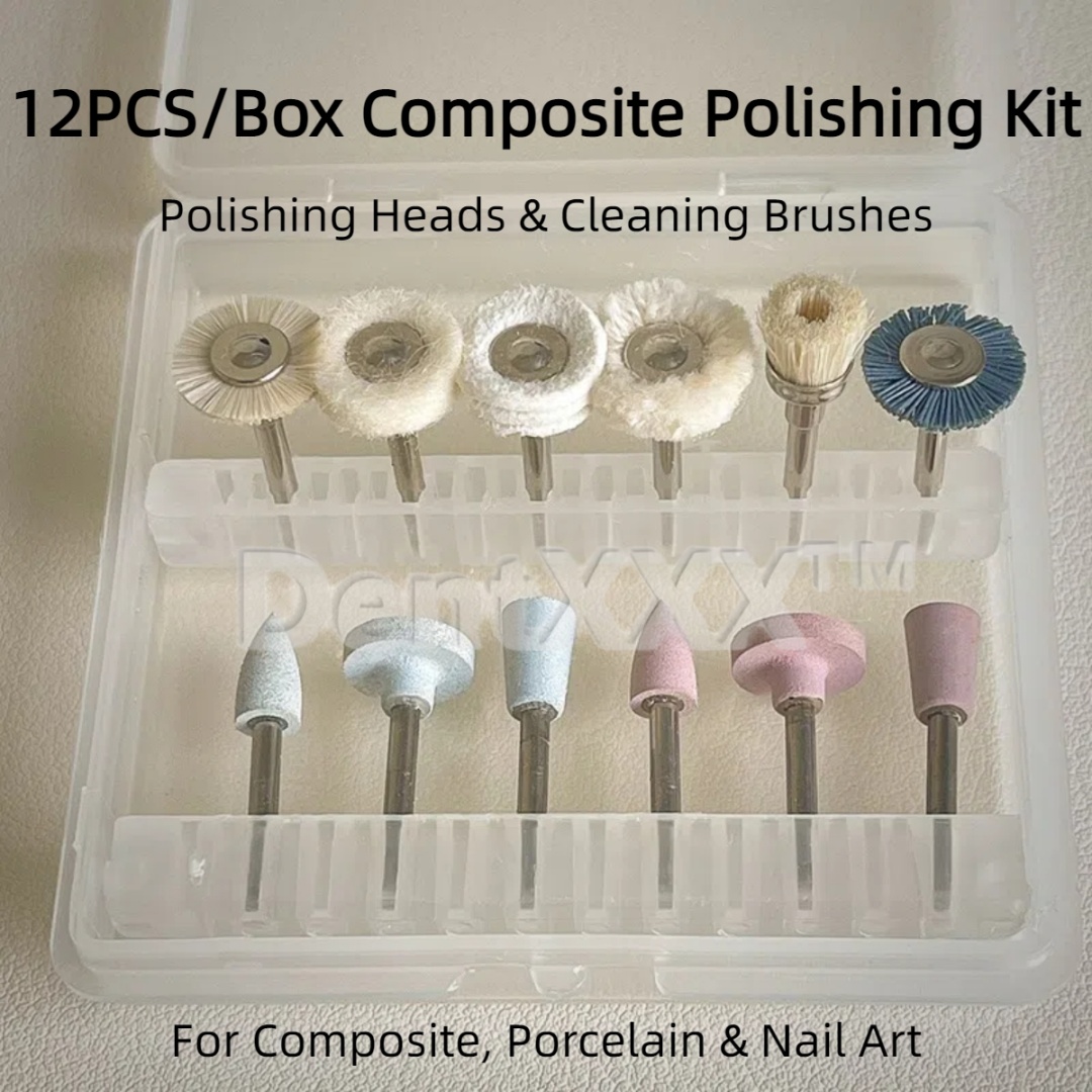 12Pcs Composite Polishing Kit, - đánh giá và giá Group Head Brush