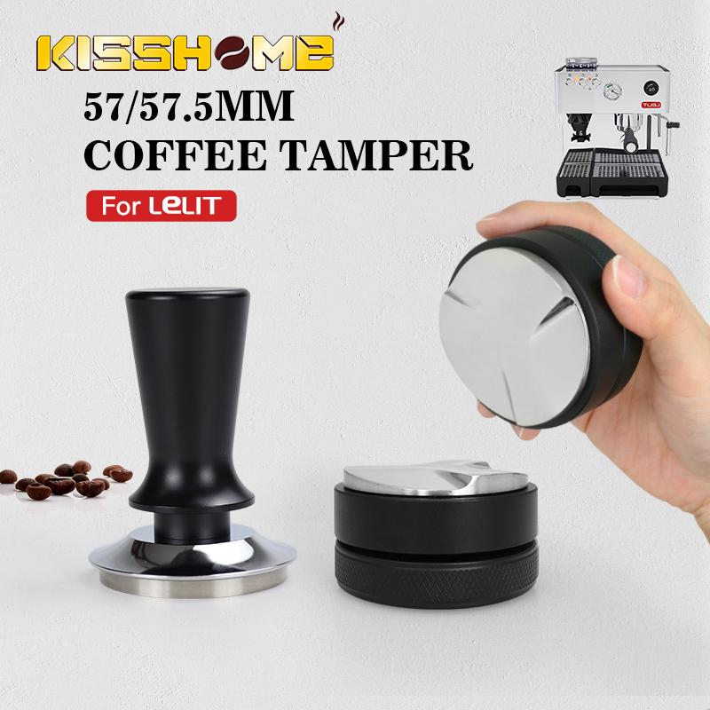 Coffee Tamper 57mm 57.5mm Cons - đánh giá và giá Espresso Tamper Set