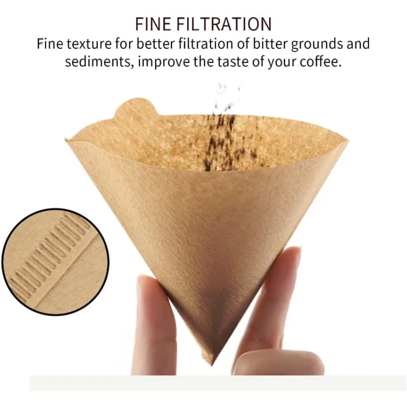 Natural Paper Filters Unbleach - đánh giá và giá Coffee Equipment V60