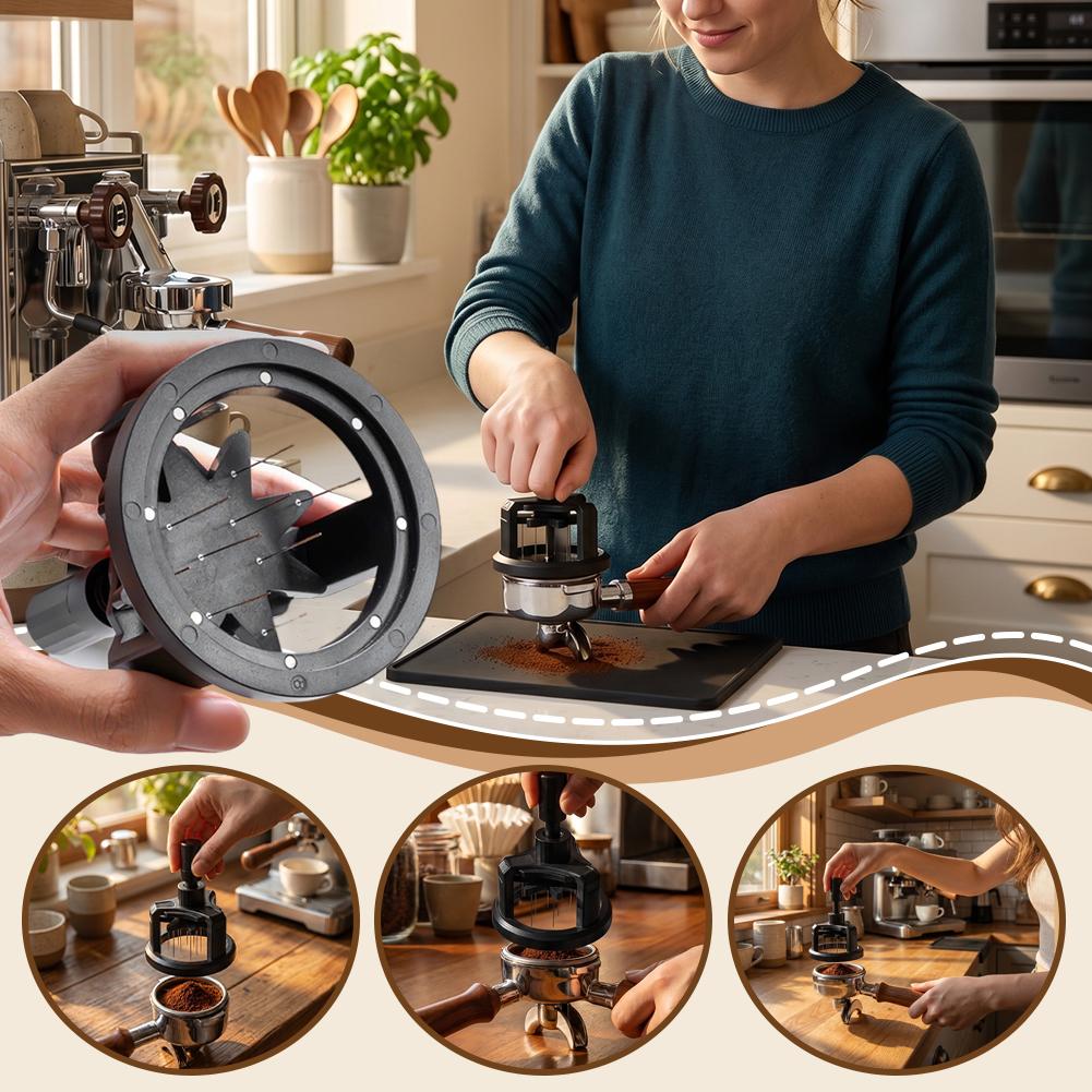 51/53/58mm Coffee WDT Tool Mag - đánh giá và giá Espresso Tamper Set